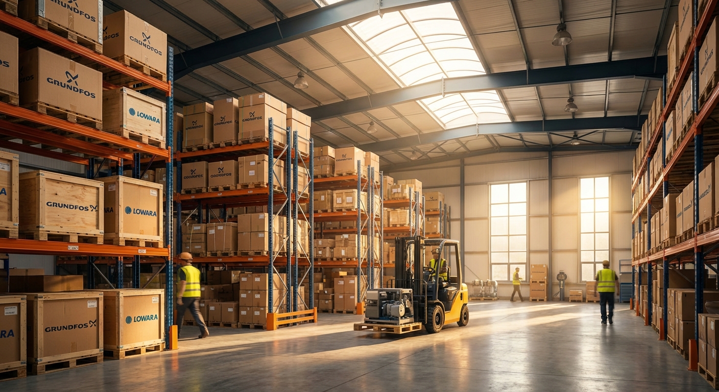 موزع مضخات معتمد - وكيل Grundfos وLowara