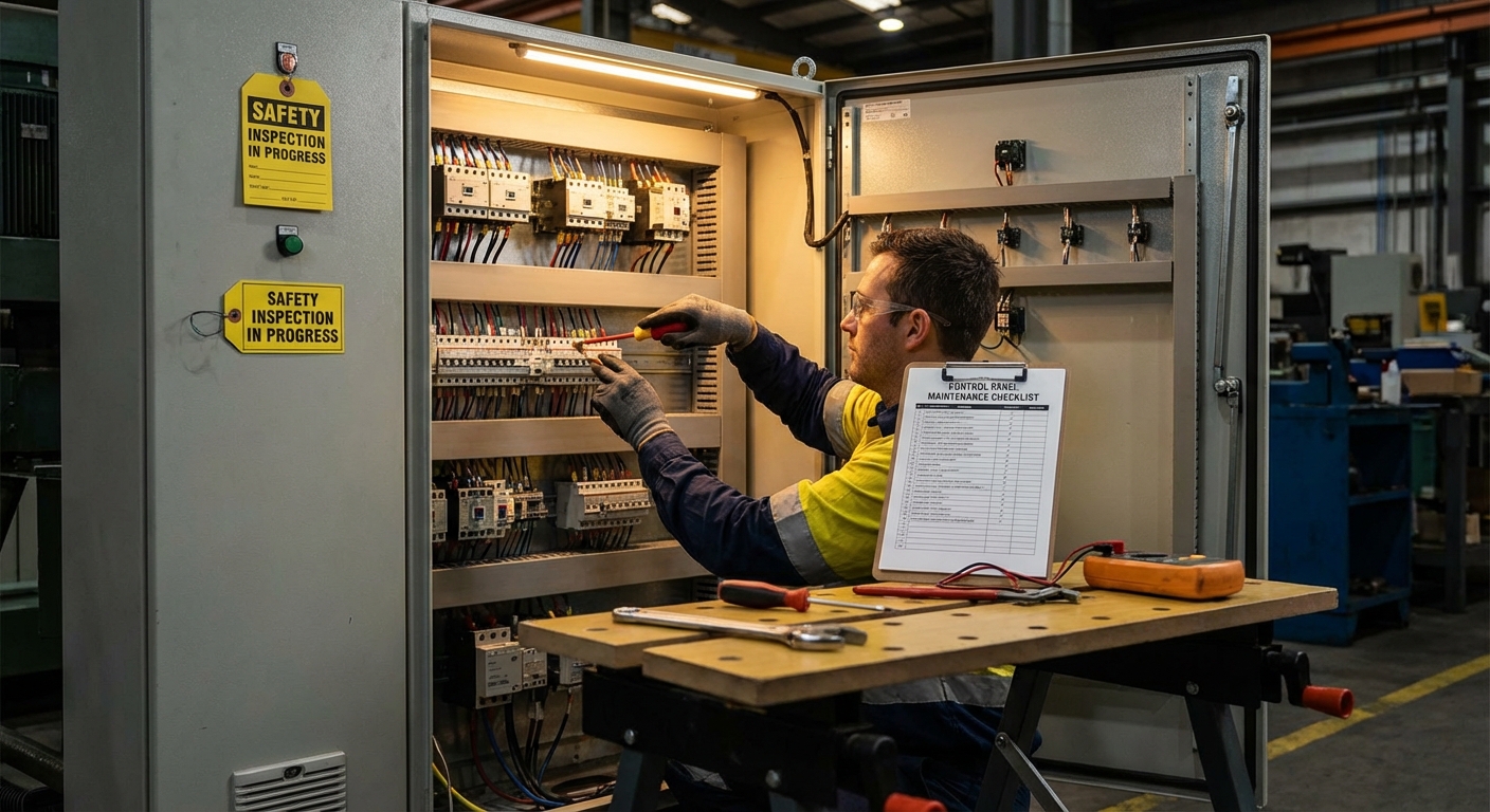 صيانة لوحات التحكم - دليل الفني الشامل