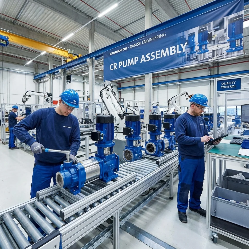 تجميع مضخات جراندفوس GRUNDFOS