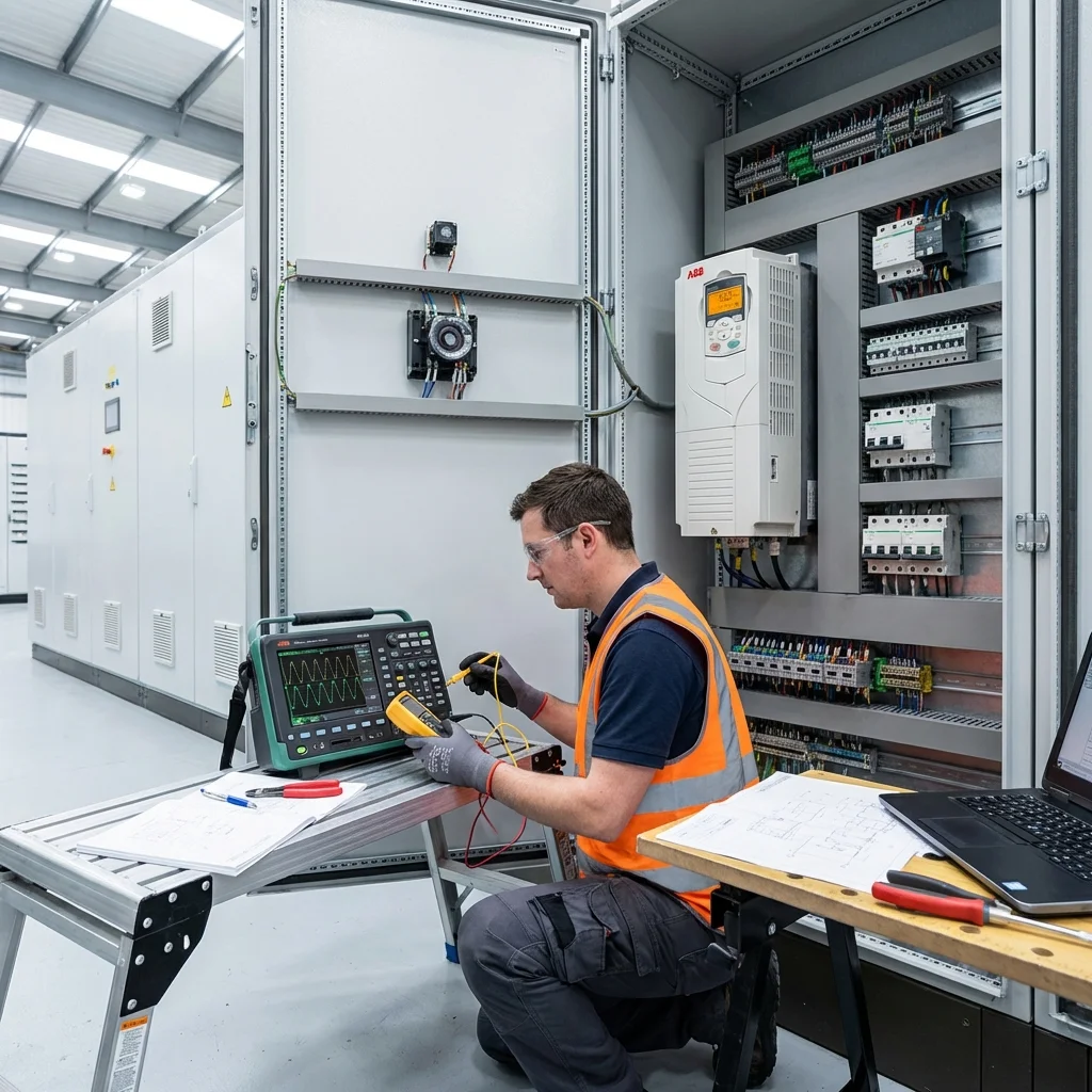 صيانة لوحات الانفرتر VFD