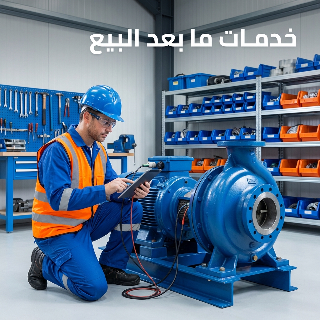 خدمات ما بعد البيع للمضخات