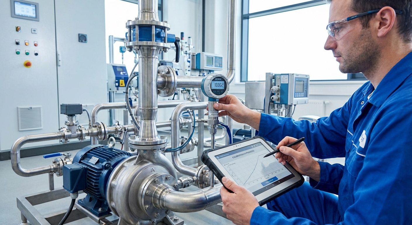 معايرة ضغط المضخات