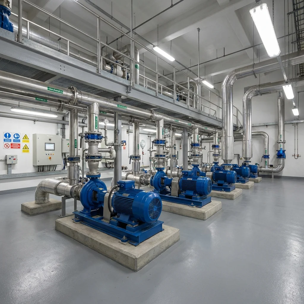 تنفيذ غرف مضخات - تصميم وتركيب