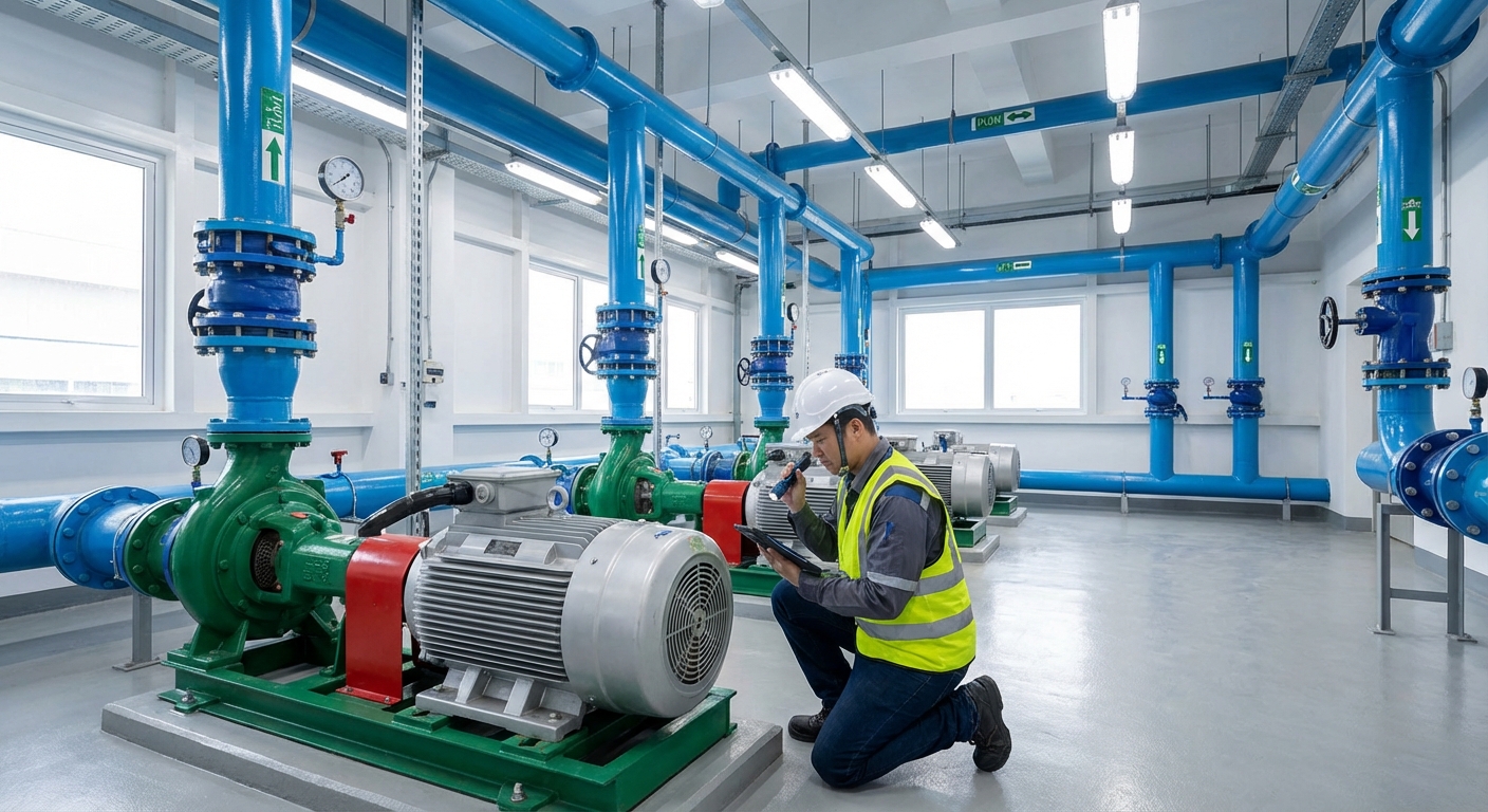 صيانة غرف المضخات