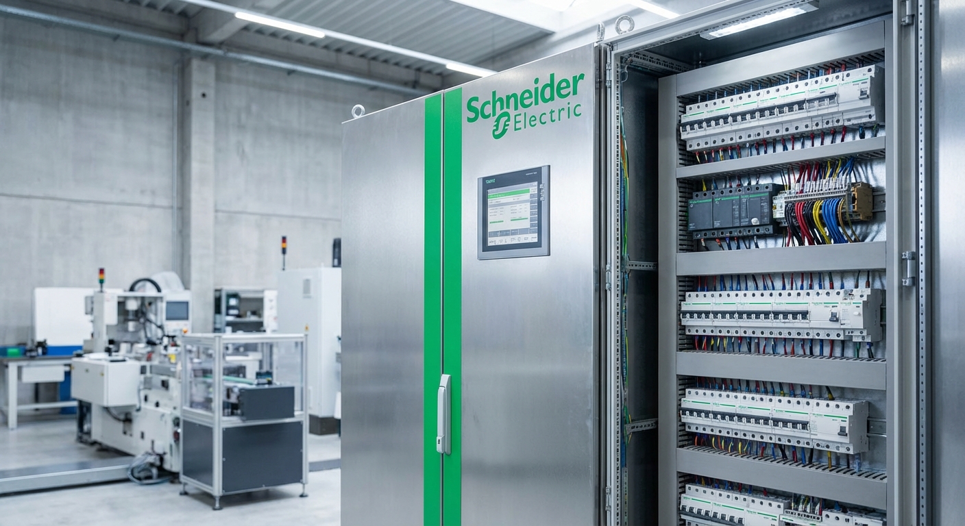 لوحات تحكم شنايدر - مكونات أصلية