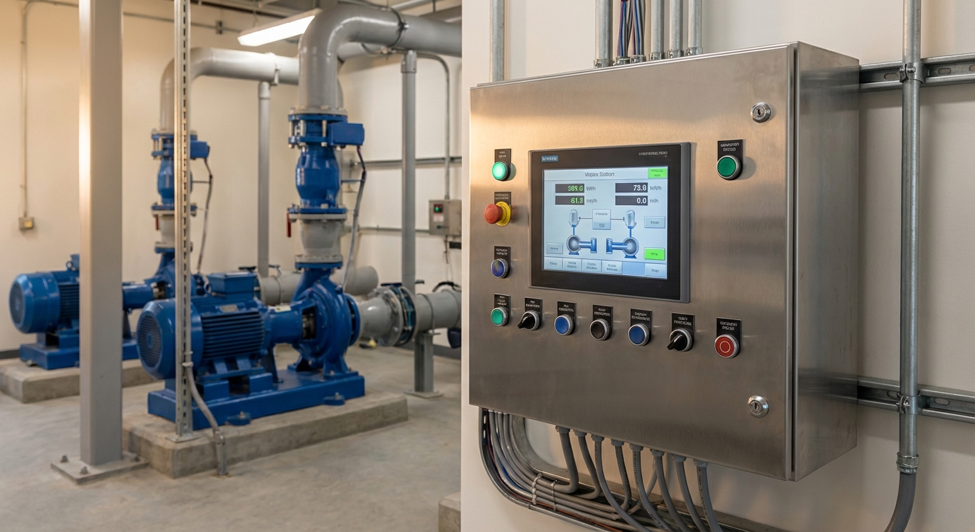 لوحات تحكم مضخات مياه - دليل شامل 2026