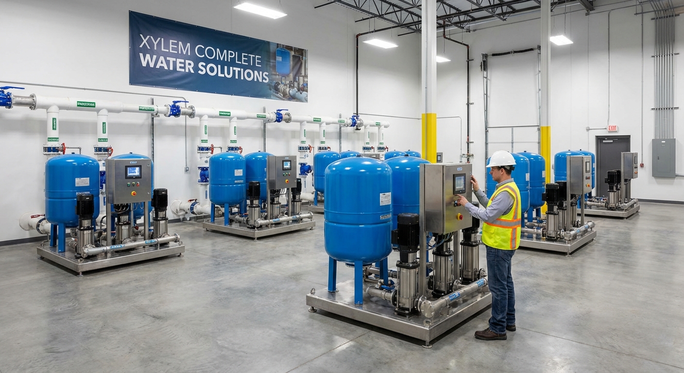 حلول ضخ المياه المتكاملة للمشاريع