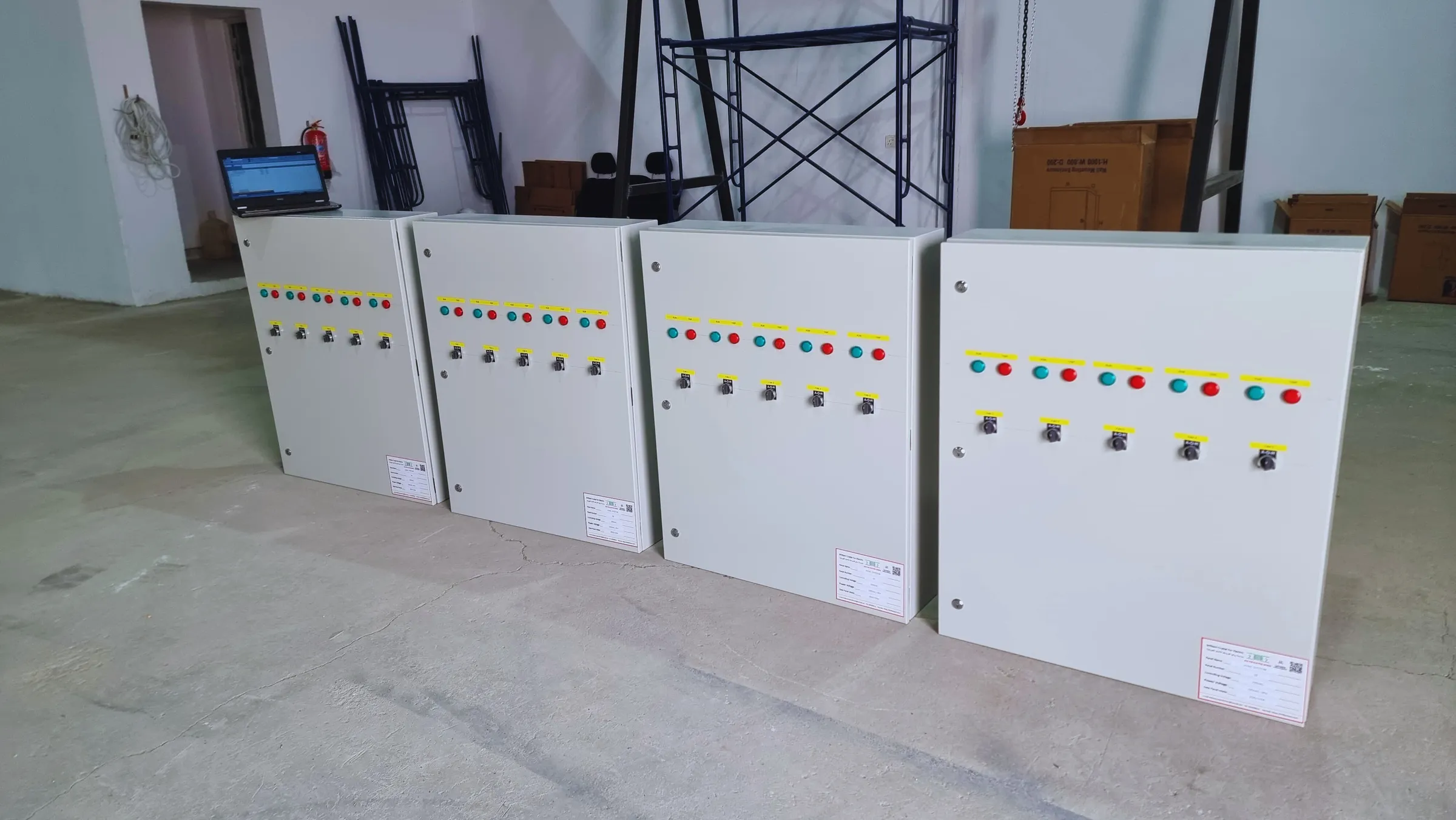 تركيب محولات جهد