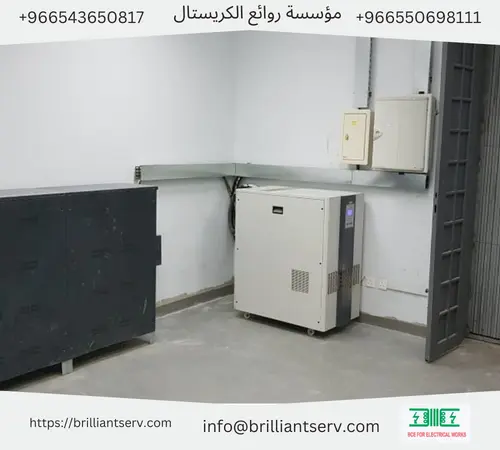 تمديدات إضاءة صناعية