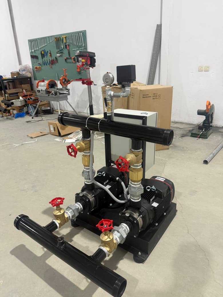 وحدة مضخات معزز ضغط